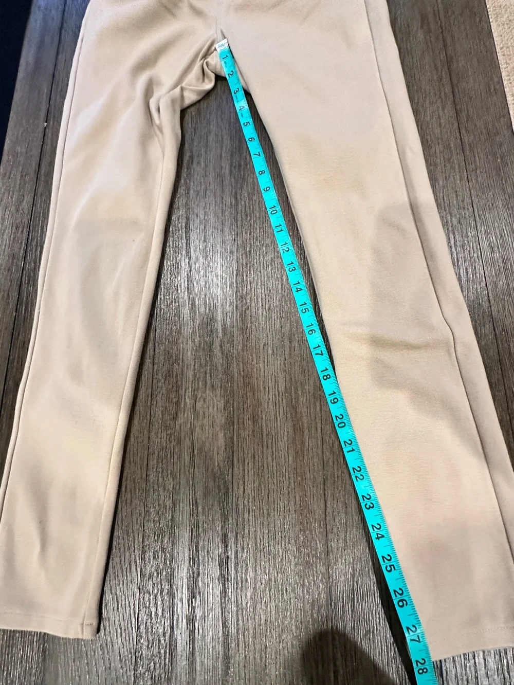 Old Navy - girls khaki knit pants/jeggings - school uniform - Back to School